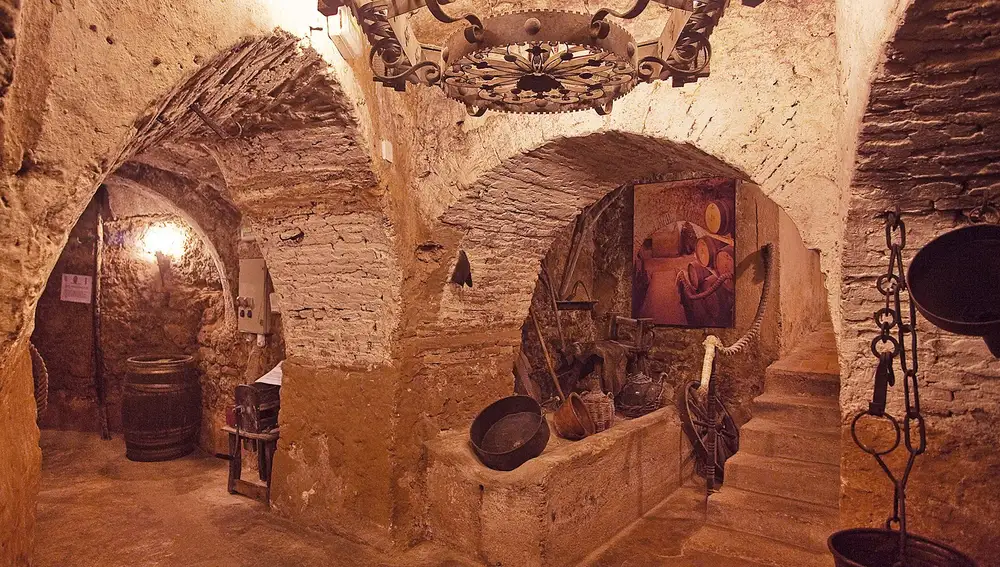 Bodega subterránea de Aranda de Duero