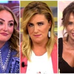Rocío Flores, Carlota Corredera y María Patiño