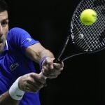 El tenista serbio Novak Djokovic.