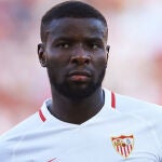 Ibrahim Amadou con el Sevilla.