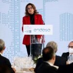 La vicepresidenta tercera y ministra para la Transición Ecológica y el Reto Demográfico, Teresa Ribera, interviene en la XII Edición de Spain Investors Day que se celebra 12 y 13 de enero