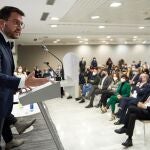 El presidente de la Generalitat, Pere Aragonès, protagoniza este martes en Madrid una conferencia en el Club Siglo XXI