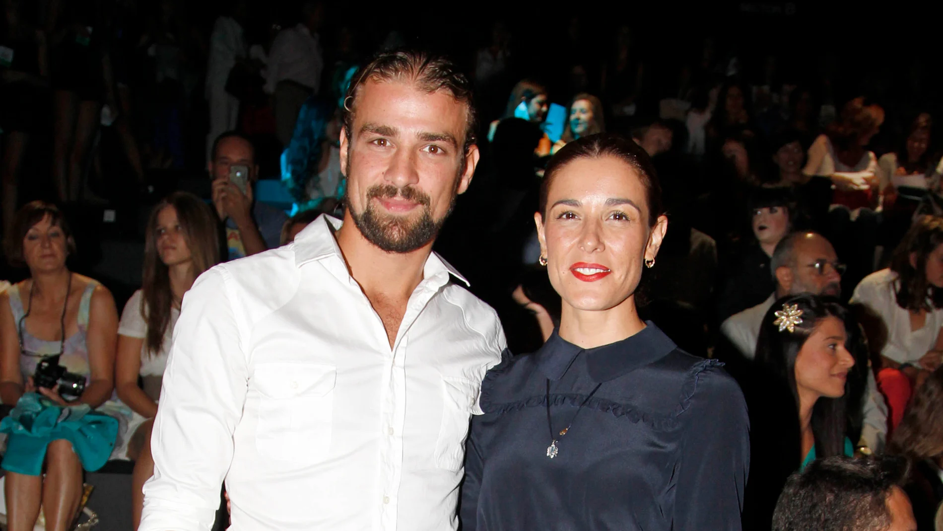 LA PRESENTADORA RAQUEL SANCHEZ SILVA Y SU MARIDO MARIO BIONDO