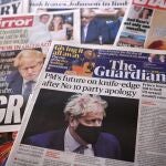 Portadas de la prensa inglesa