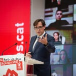 El líder del PSC, Salvador Illa.