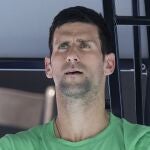 El tenista serbio Novak Djokovic.