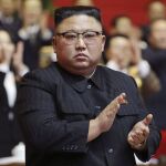 El líder de Corea del Norte durante un congreso en Pyongyang