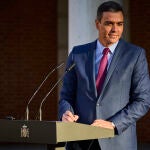 El presidente del Gobierno, Pedro Sánchez