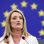 Roberta Metsola, nueva presidenta del parlamento europeo