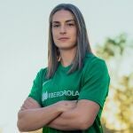 Alexia Putellas, con la camiseta de Iberdrola