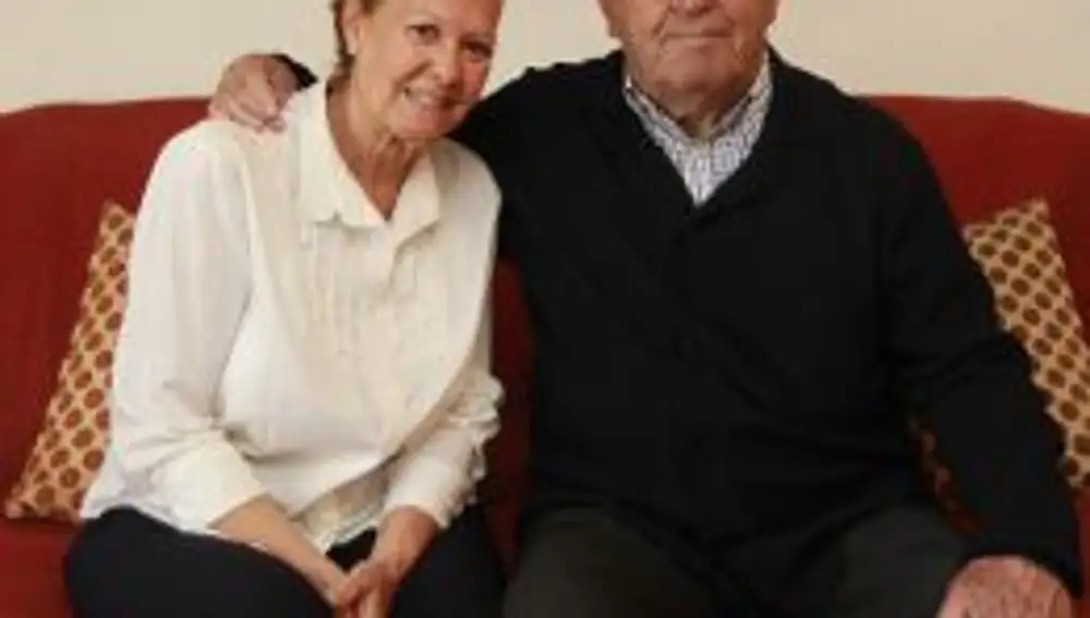 Paco Gento y su mujer Mariluz