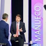 El presidente del PP y candidato a la Presidencia de la Junta, Alfonso Fernández Mañueco, participa en el programa 'Cuestión de prioridades' de RTVCyL