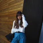 Rocío Osorno con pantalones de Üterque.