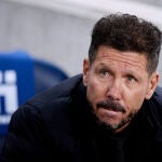 Diego Simeone, entrenador del Atlético de Madrid.