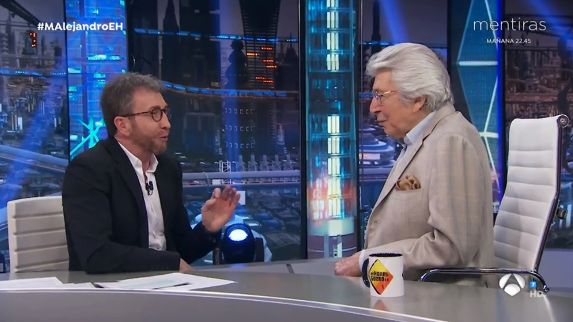 Momento de Manuel Alejandro en "El Hormiguero"