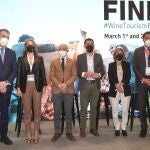Presentación en FITUR de la feria FINE, con la presencia de Conrado Íscar, Óscar Puente y Víctor Caramanzana, entre otros