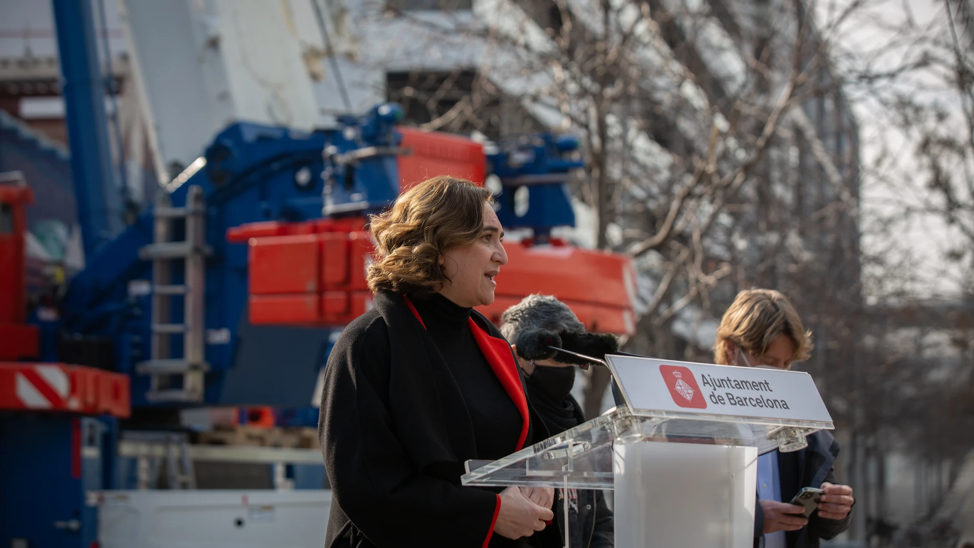 La alcaldesa de Barcelona, Ada Colau