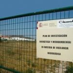 Área restringida en Palomares