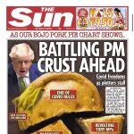Portada del diario sensacionalista The Sun