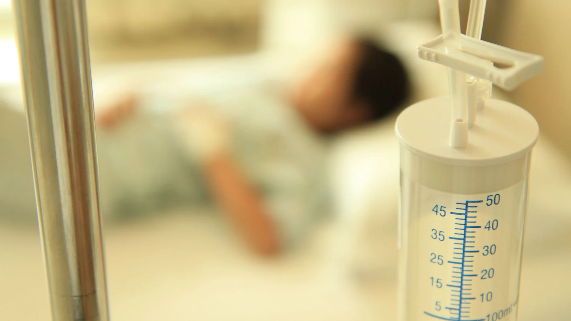 Foto de archivo - La niña en el hospital ©123rf