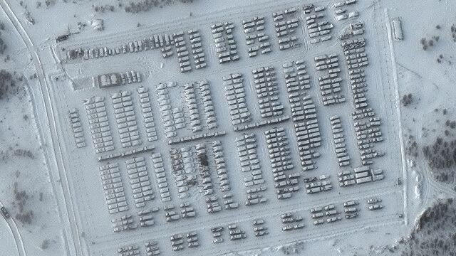 Russia millitary build up along the border with Ukraine