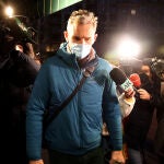 Iñaki Urdangarin llegando al despacho donde trabaja. Ep