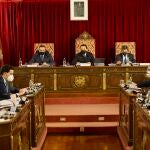 Pleno del mes de enero de la Diputación de Valladolid, presidido por Conrado Íscar