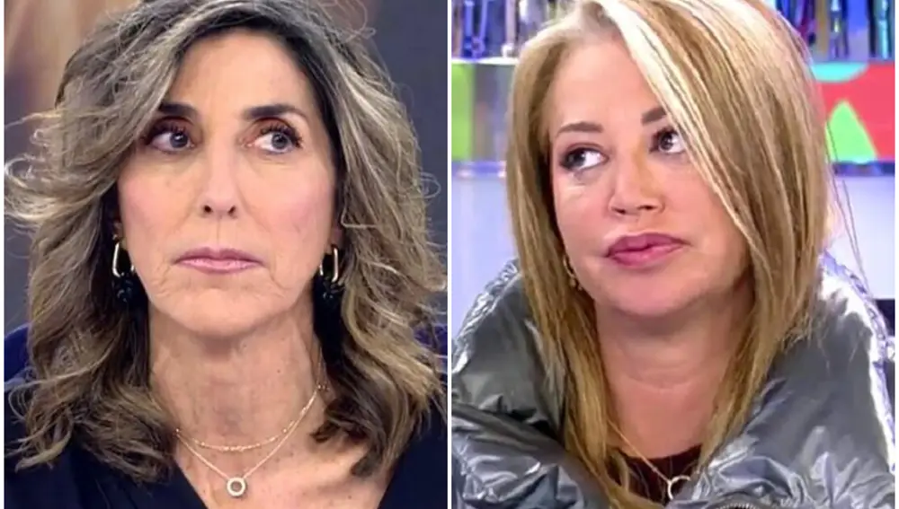 Paz Padilla y Belén Esteban en un montaje