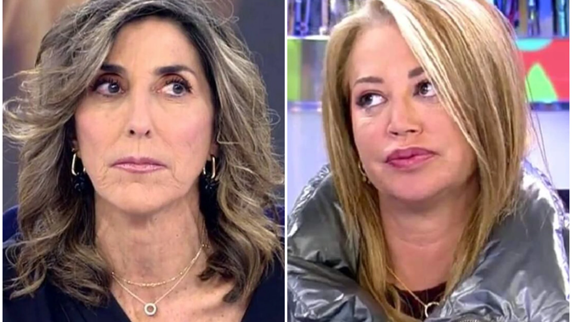 Paz Padilla y Belén Esteban en un montaje