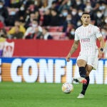 Diego Carlos con el Sevilla.