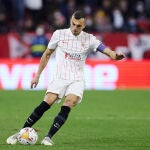 Joan Jordán con el Sevilla.