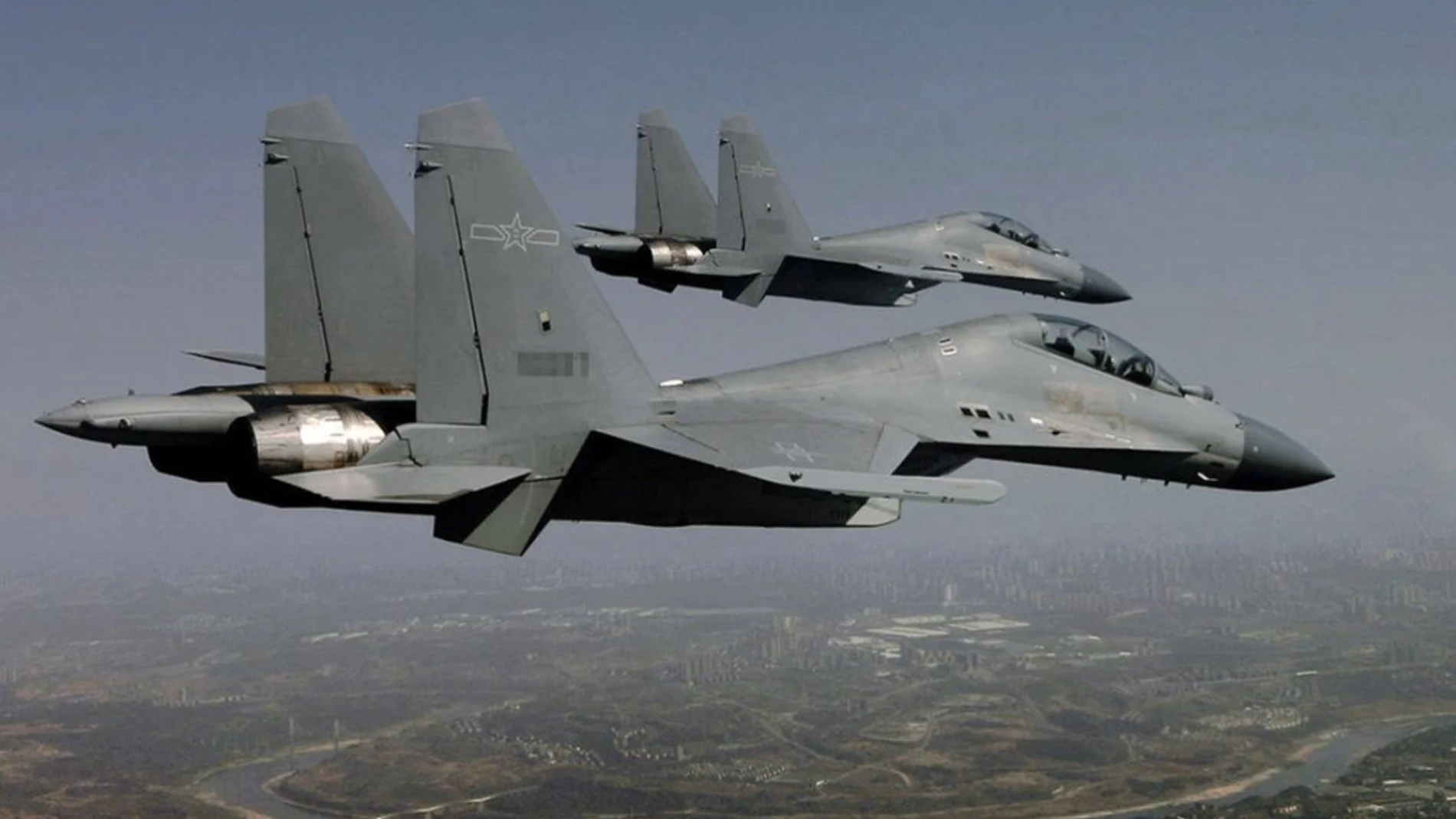 Taiwán ha lanzado varios cazas para monitorear los aviones chinos