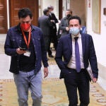 El portavoz de Ciudadanos, Edmundo Bal a su llegada a una Junta de Portavoces en el Congreso de los Diputados