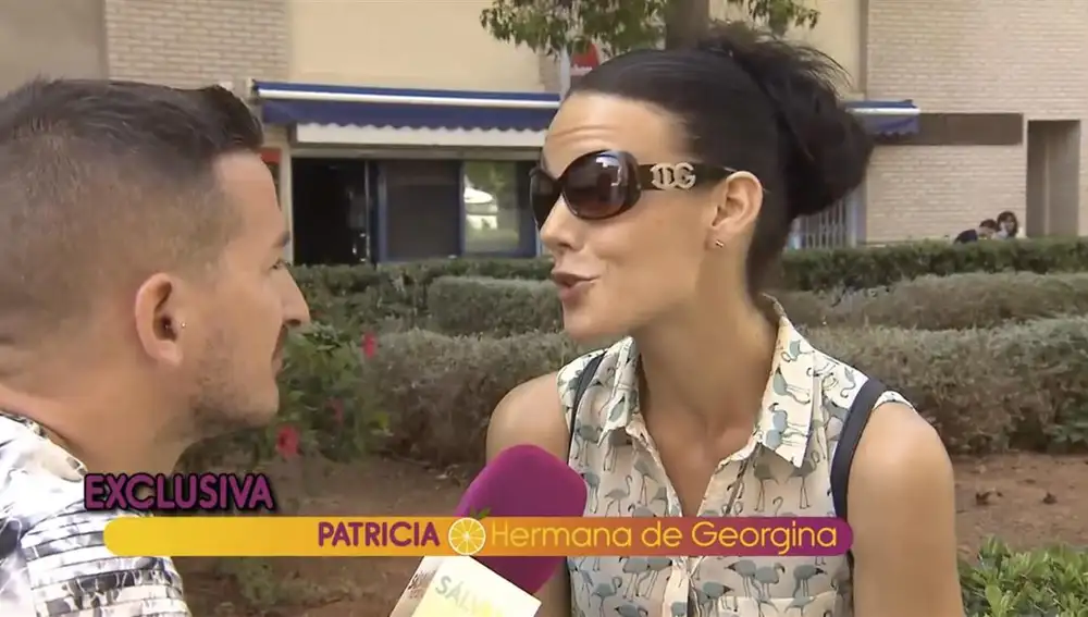 Patricia, la hermana "secreta" de Georgina Rodríguez, en 'Sálvame'
