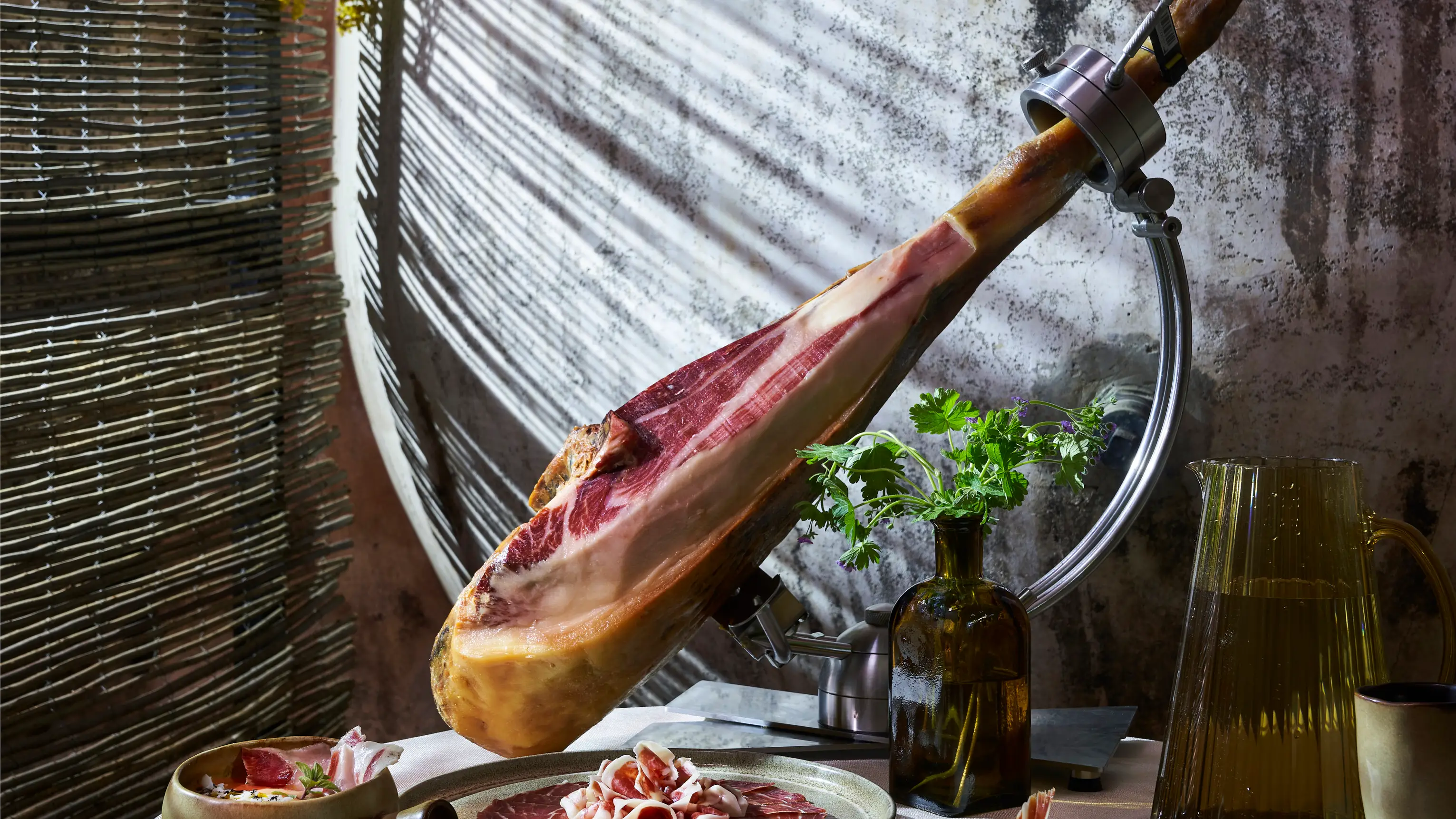 Fotografía de un jamón ibérico | Fuente: Asociación Interprofesional del Cerdo Ibérico