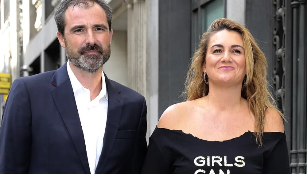Carlota Corredera y Carlos de la Maza en una imagen de archivo