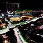 Circuito urbano de Marina Bay en Singapur.