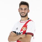 Andrés Martín con el Rayo Vallecano.