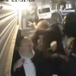 Captura del vídeo difundido por Shomrim (Stamford Hill)