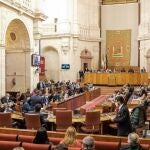 El Pleno del Parlamento andaluz, en una foto de archivo. ALFREDO DE ANCA/PARLAMENTO DE ANDALUCÍA