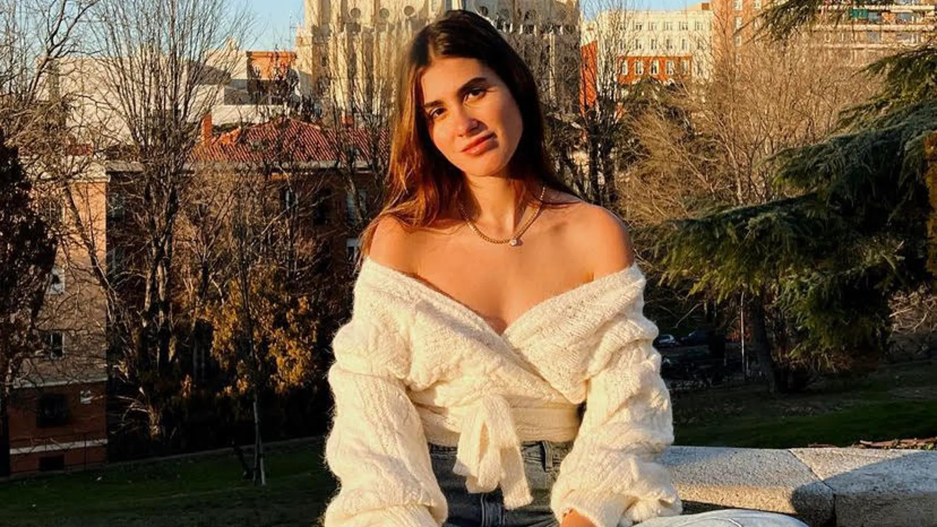 Mery Turiel con chaqueta de Zara.