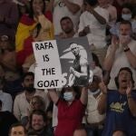 Pancarta de Rafa