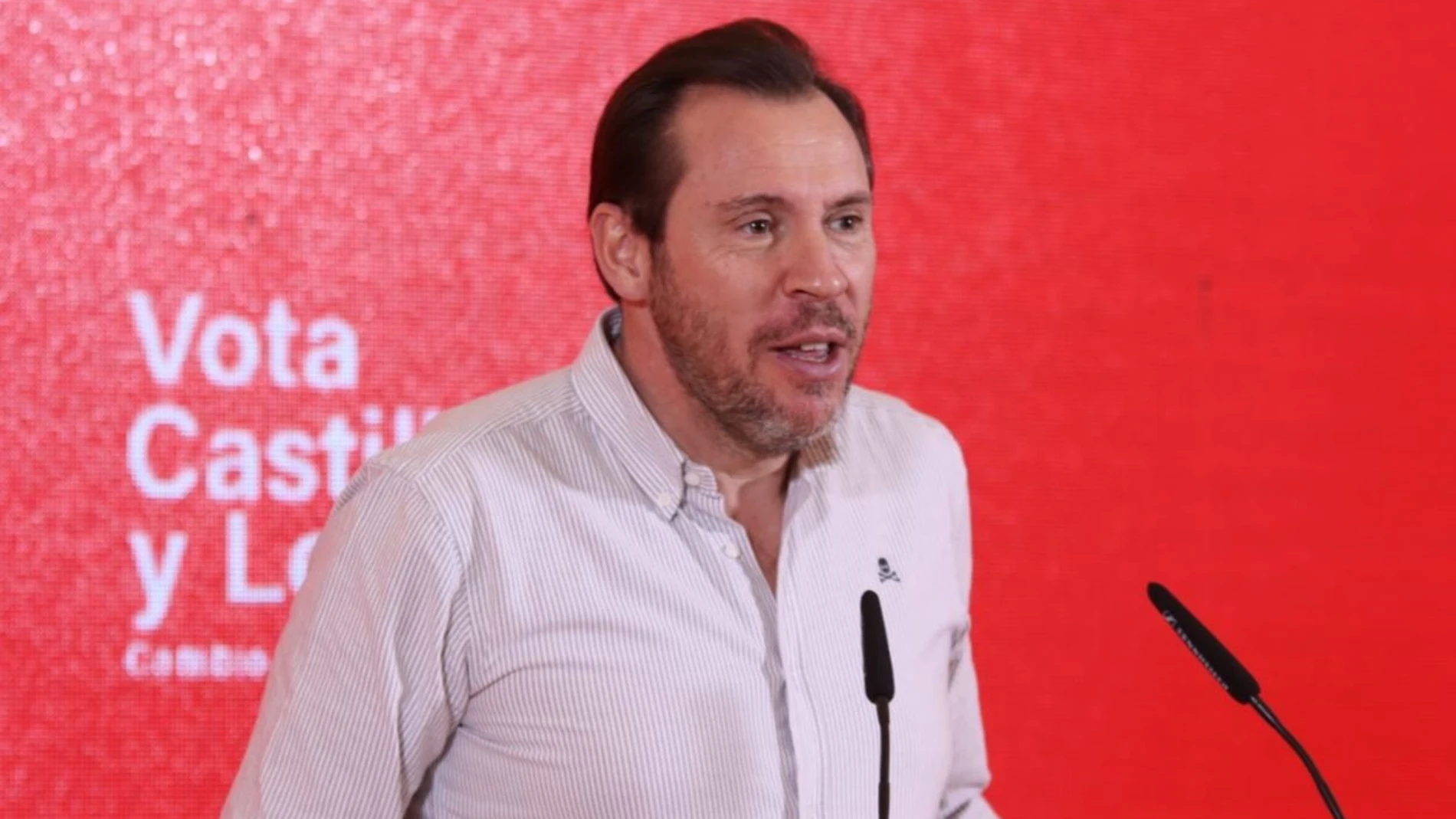 El alcalde de Valladolid y secretario general del PSOE provincial, Óscar Puente. PSOECYL 30/01/2022