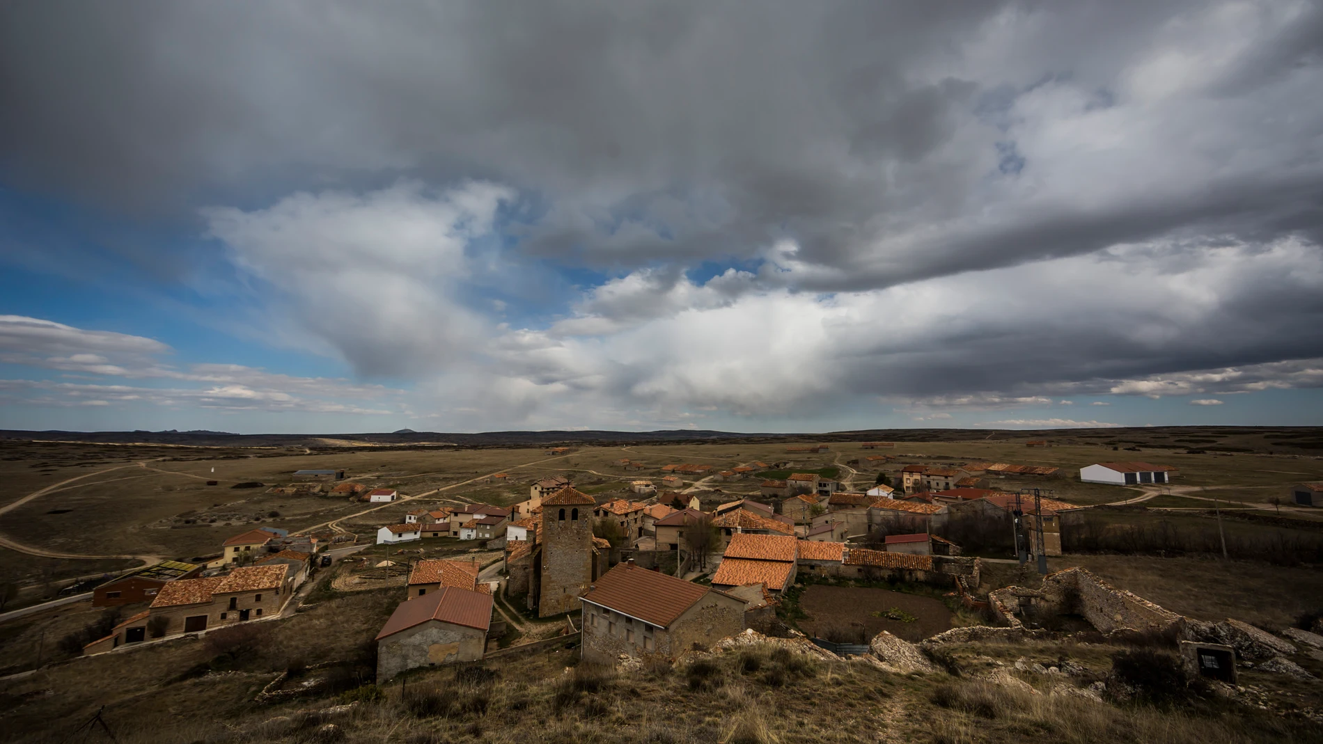 La España Vacia Ruta por pueblos despoblados en los que viven menos de 10 habitantes todo el año Chequilla / Guadalajara © Alberto R. Roldan / Diario La Razon 30 03 2019