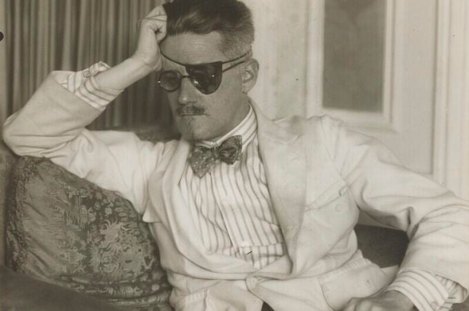 El escritor James Joyce, autor del «Ulises»