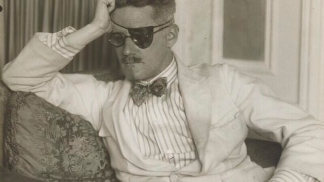El escritor James Joyce, autor del «Ulises»