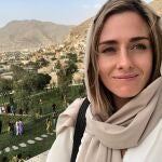 La periodista Charlotte Bellis