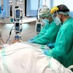 UCI, enfermo, hospitalizado, COVID