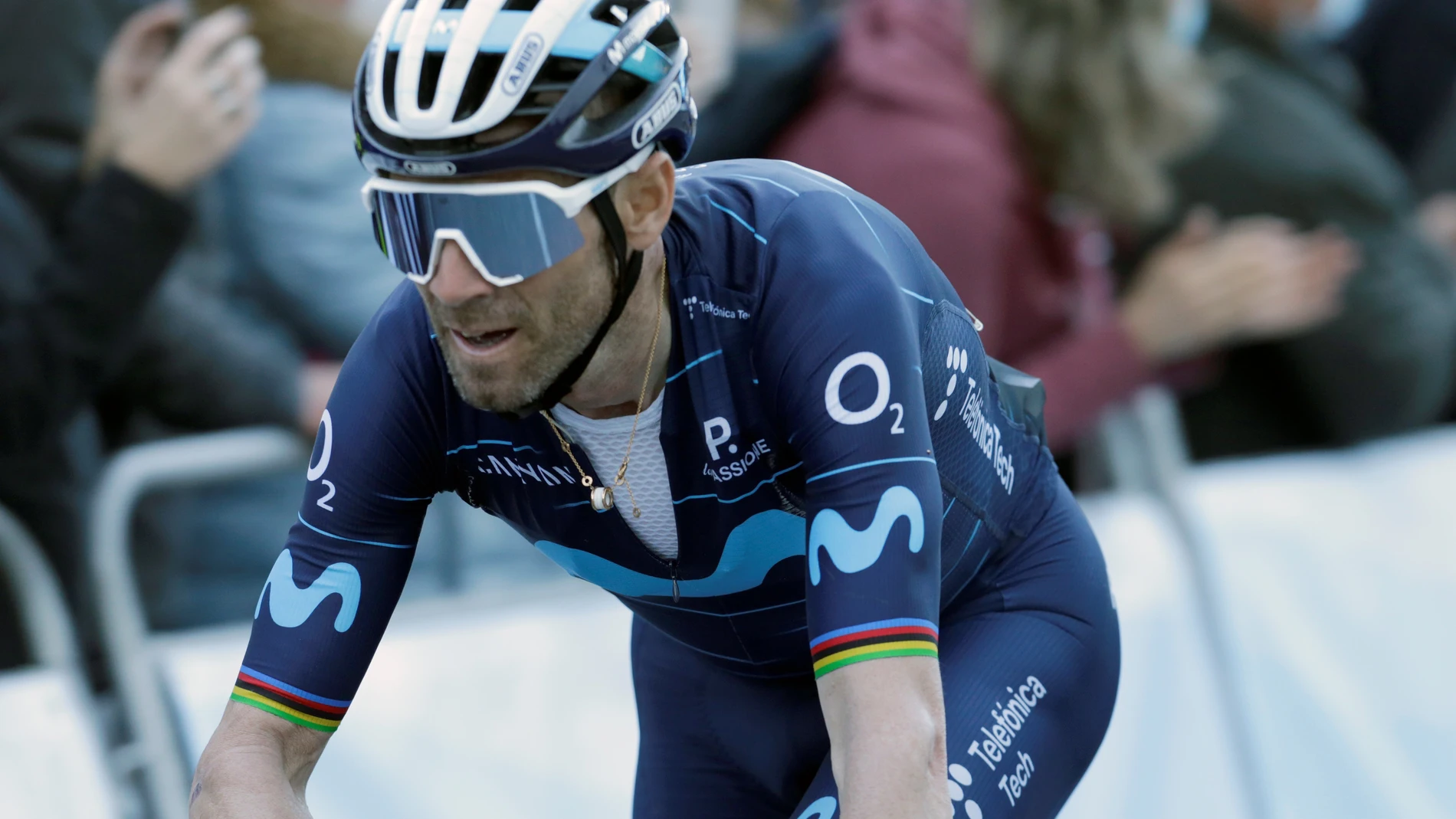 El ciclista español Alejandro Valverde