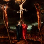 "Calvario" (1560), óleo de Pedro de Campaña